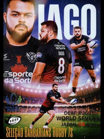 Pirajuiense Iago Julioli é convocado para representar o Brasil em disputa no Japão