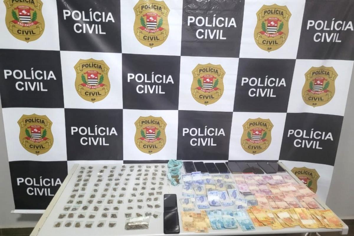 Polícia Civil atua contra tráfico de drogas em Cafelândia