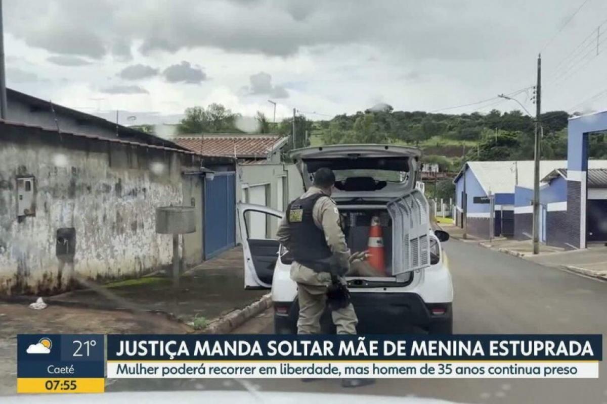 Mãe de menina de 12 anos estuprada por homem de 35 anos é solta