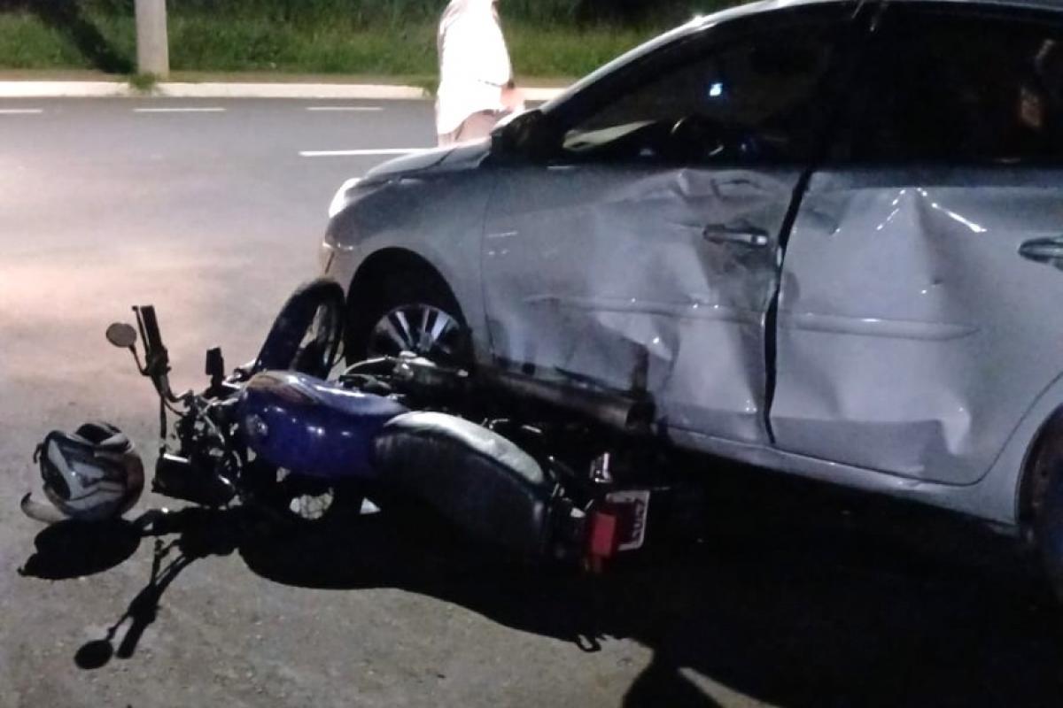 Motociclista é socorrido após mais um acidente em Bauru