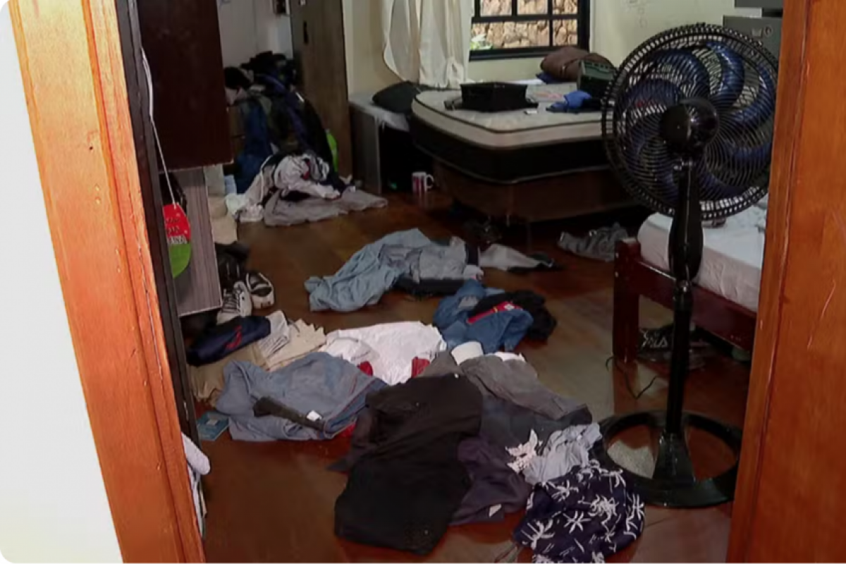 Caloura confunde assalto com trote na 1ª noite em república