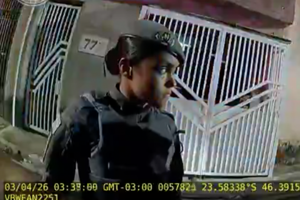 Câmera de PM desmente agressão de mulher morta; VÍDEO