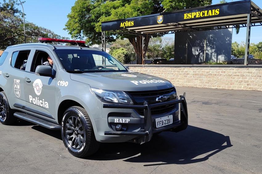 Disque Denúncia ajuda Baep a prender assaltante em Bauru