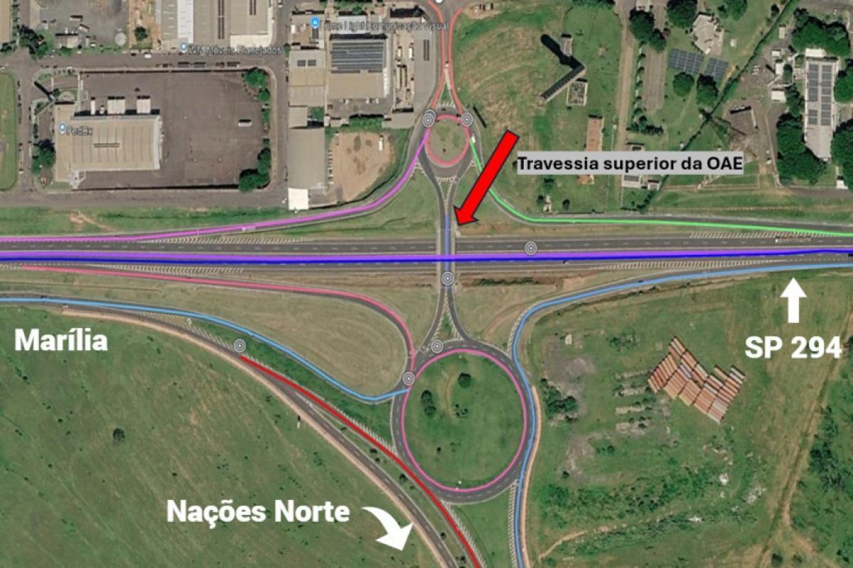 Eixo SP realiza manutenção em viaduto da Bauru-Marília até sábado