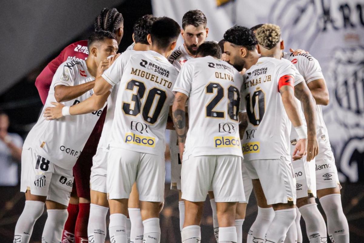 Neymar para na trave, e Santos só empata com Coritiba