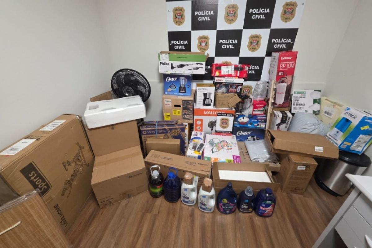 Polícia Civil recupera carga de megaloja virtual roubada em Bauru