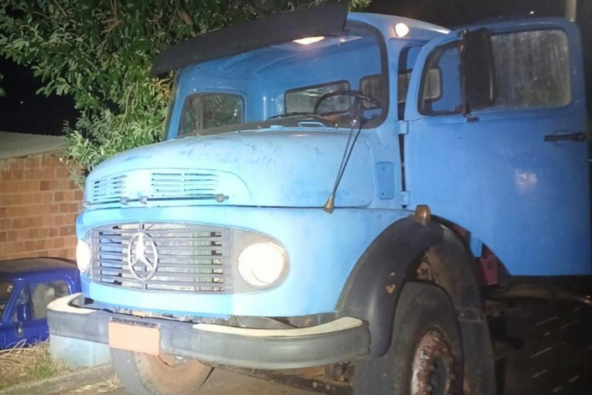 Polícia Militar impede furto de caminhão em Avaí