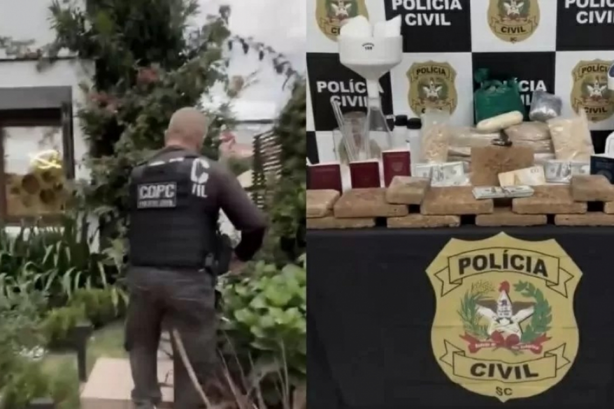 Polícia prende russo suspeito de liderar laboratório de cocaína