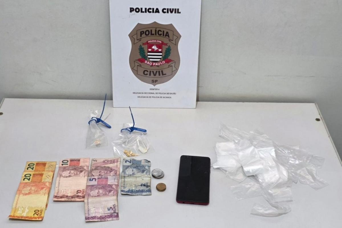 Após monitoramento, homem é preso pela Polícia Civil por tráfico