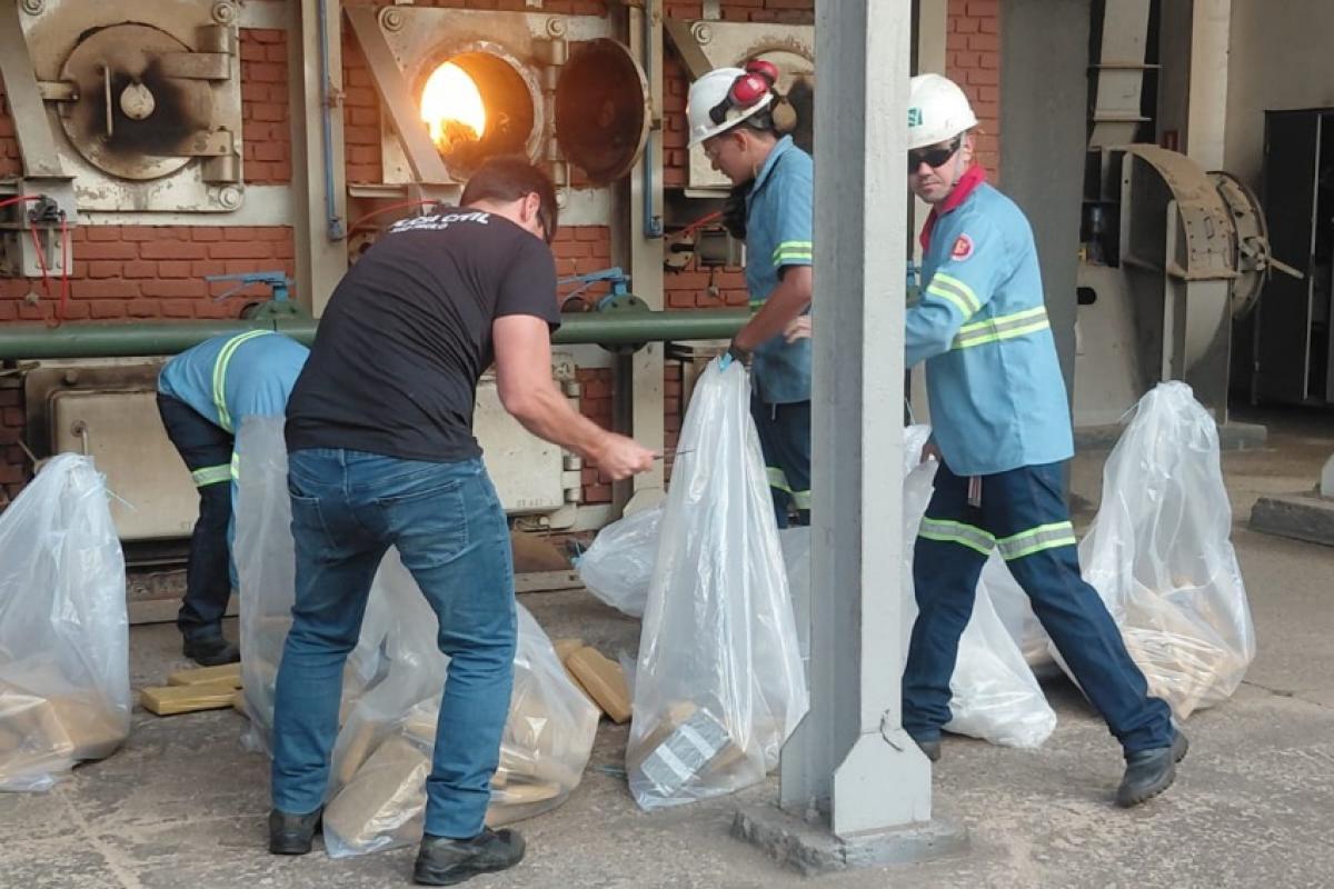 Delegacia Seccional de Botucatu incinera mais de 300 kg de drogas