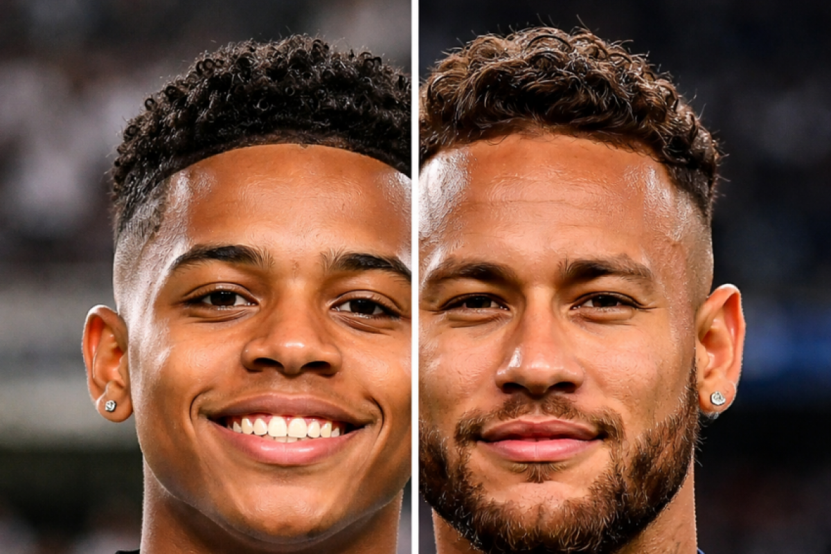 Neymar e Robinho Jr se desentendem, mas Santos vê situação normal