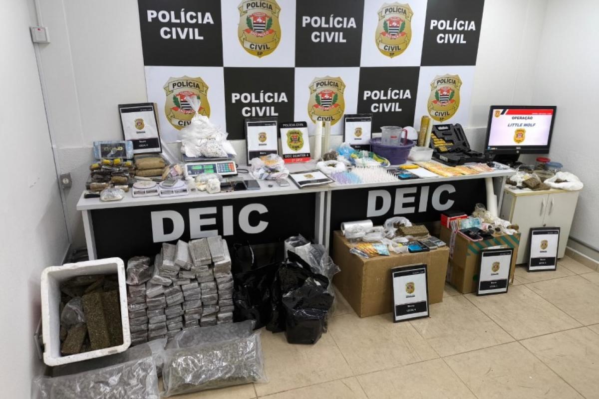 Polícia Civil desarticula esquema de delivery de drogas em Bauru