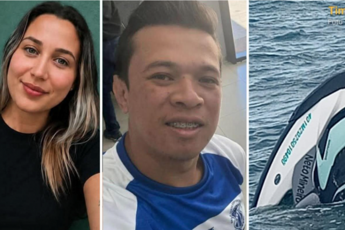 SP: Moto aquática teve problema, afundou e deixou amigos à deriva