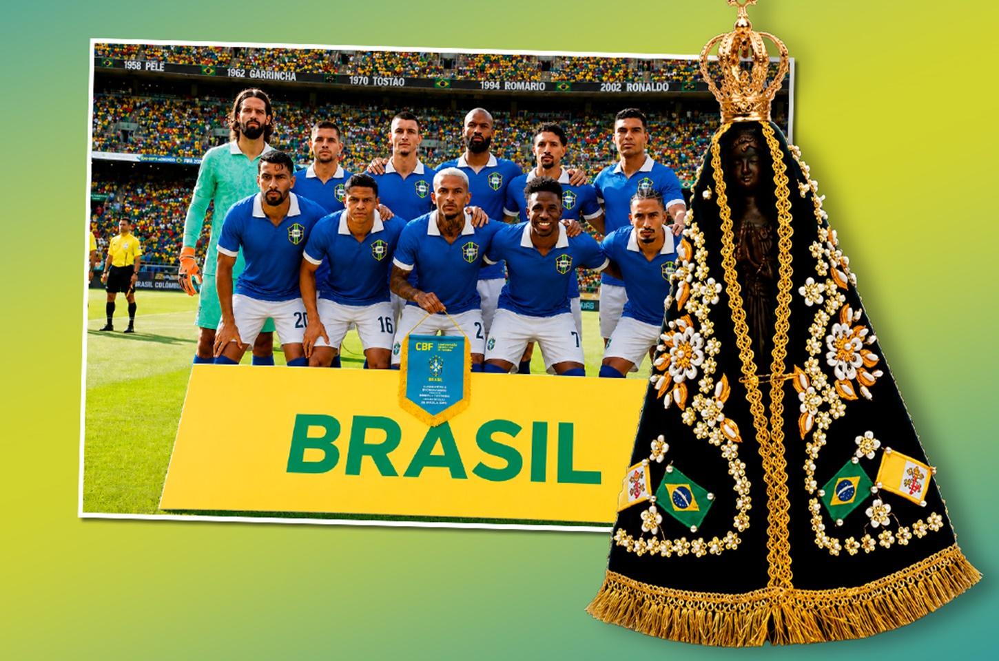 A fé e o futebol andam juntos