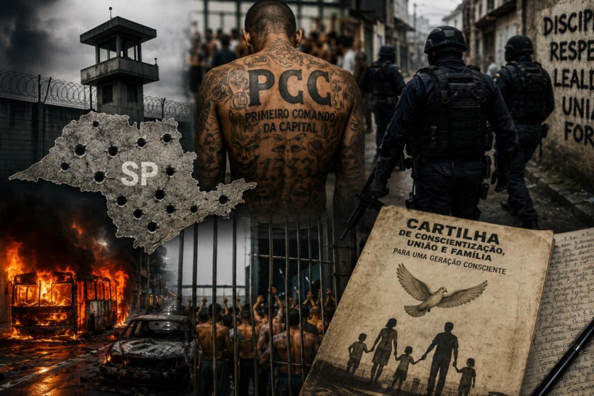 'Cartilha' do PCC prega infiltração política e expansão do crime