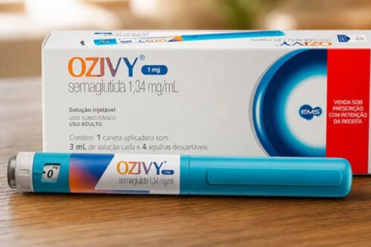 Concorrente brasileiro do Ozempic chega às farmácias por R$ 452