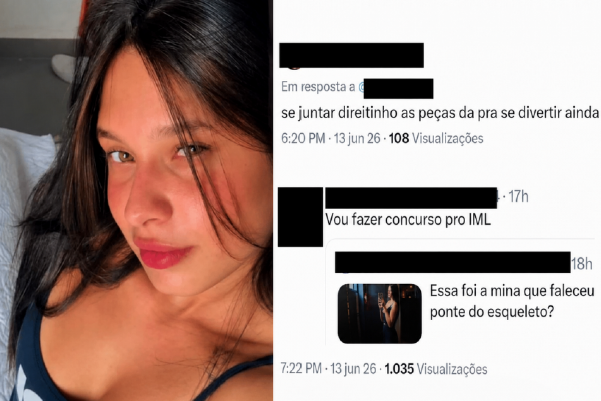 'Hoje tem festa no IML': jovem morta em ponte é alvo de ataques