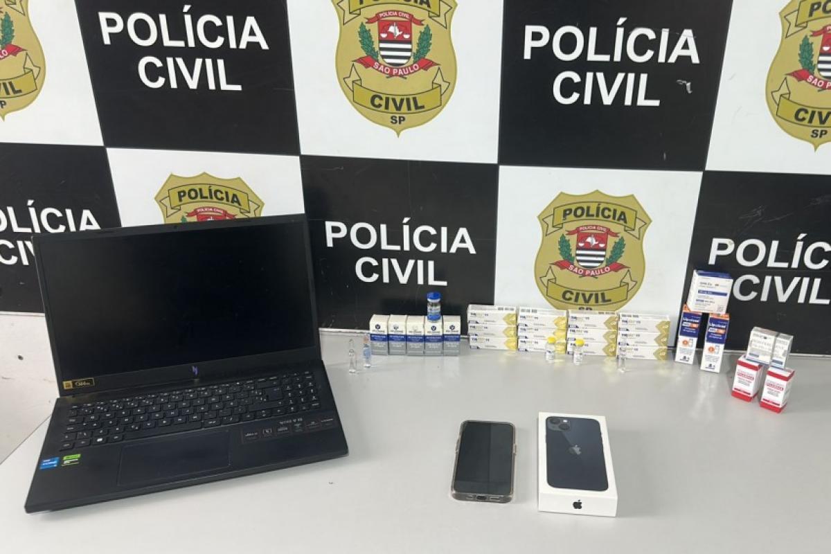 Homem é preso com medicamentos para emagrecer proibidos no país