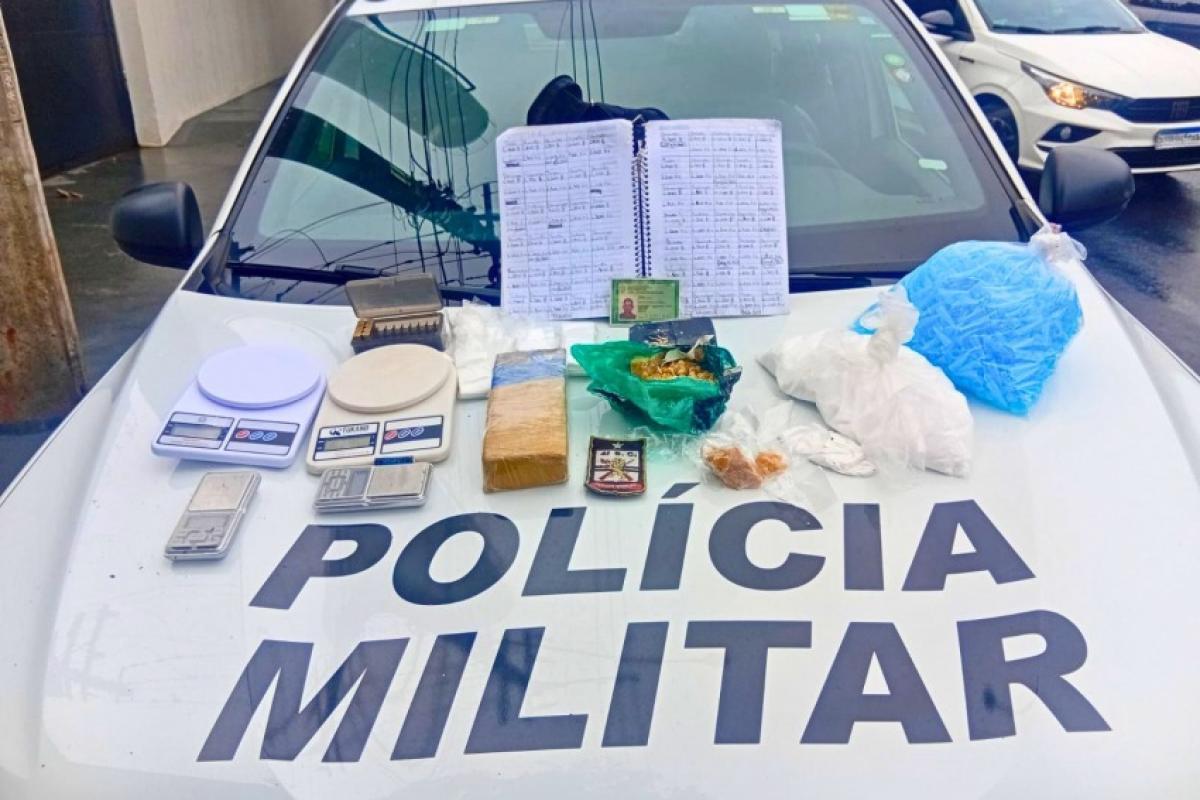 PM apreende mais de 2 quilos de drogas e munições em Bauru