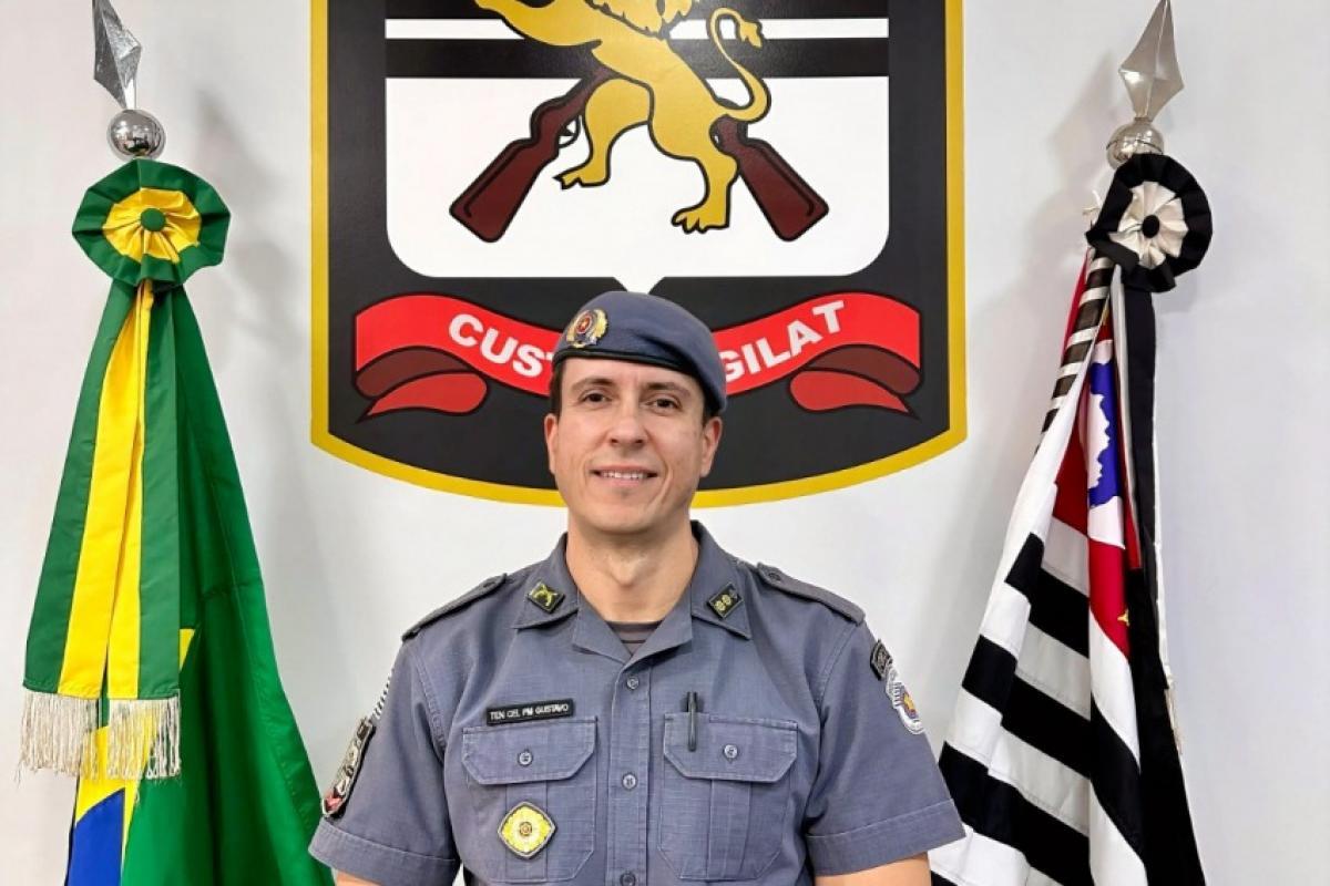 Tenente-coronel Gustavo Cardoso Xavier assume 4.º BPM-I em Bauru