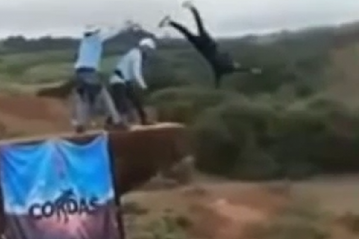 VEJA: Novo vídeo mostra salto da jovem Duda para morte em ponte