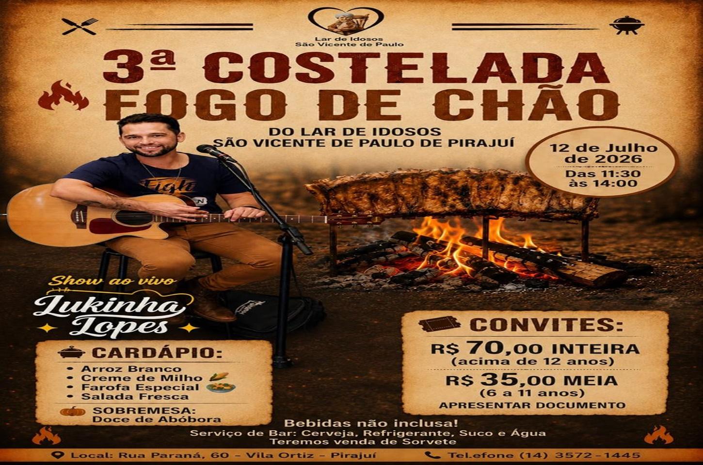 3ª Costela Fogo de Chão