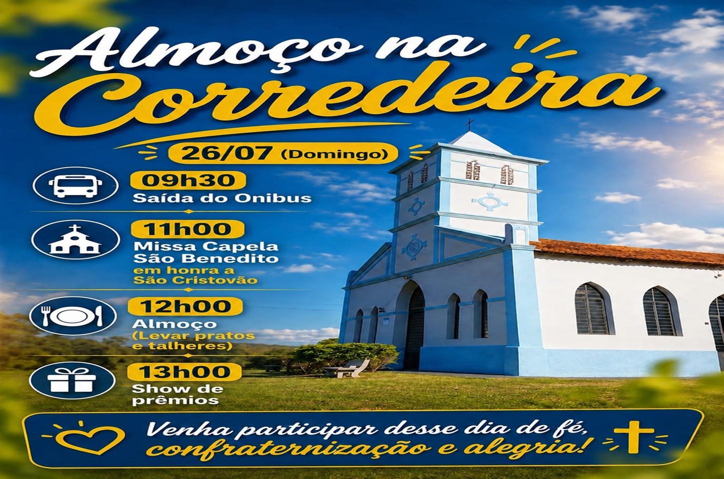 Almoço na Corredeira