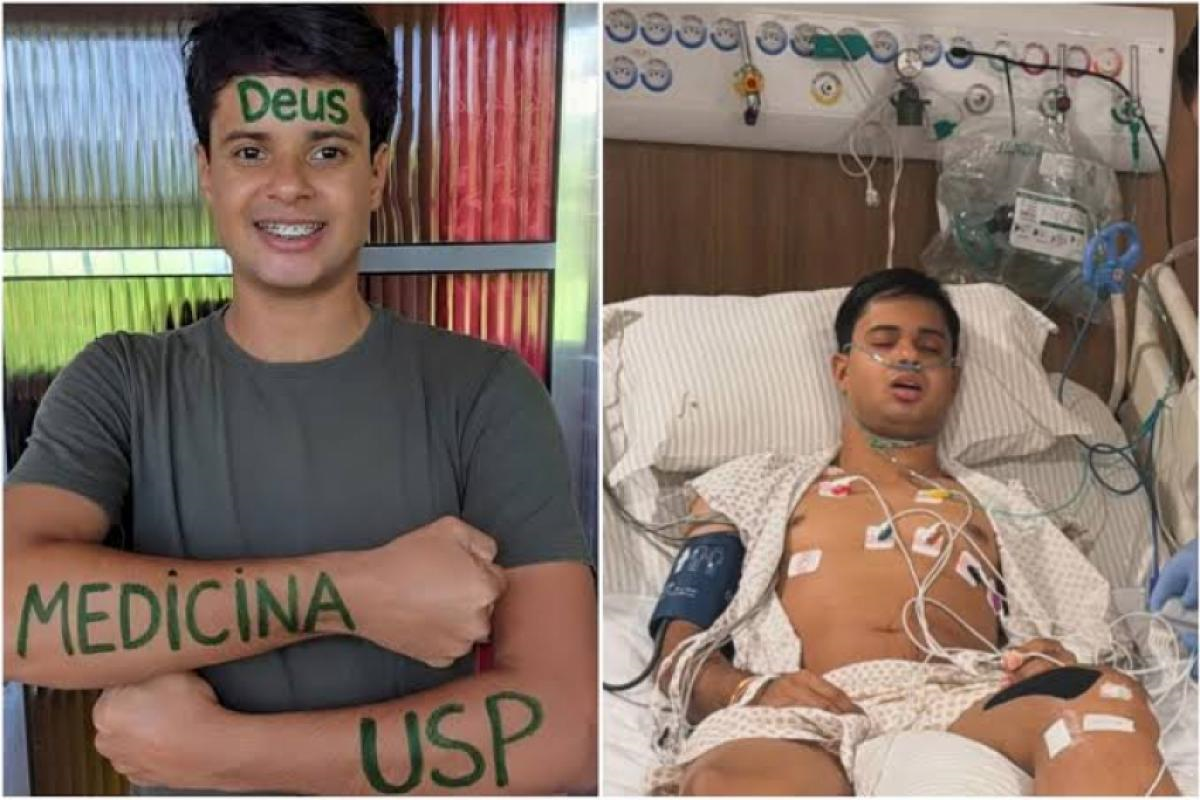 Baiano aprovado em 1º na Medicina da USP está internado na UTI