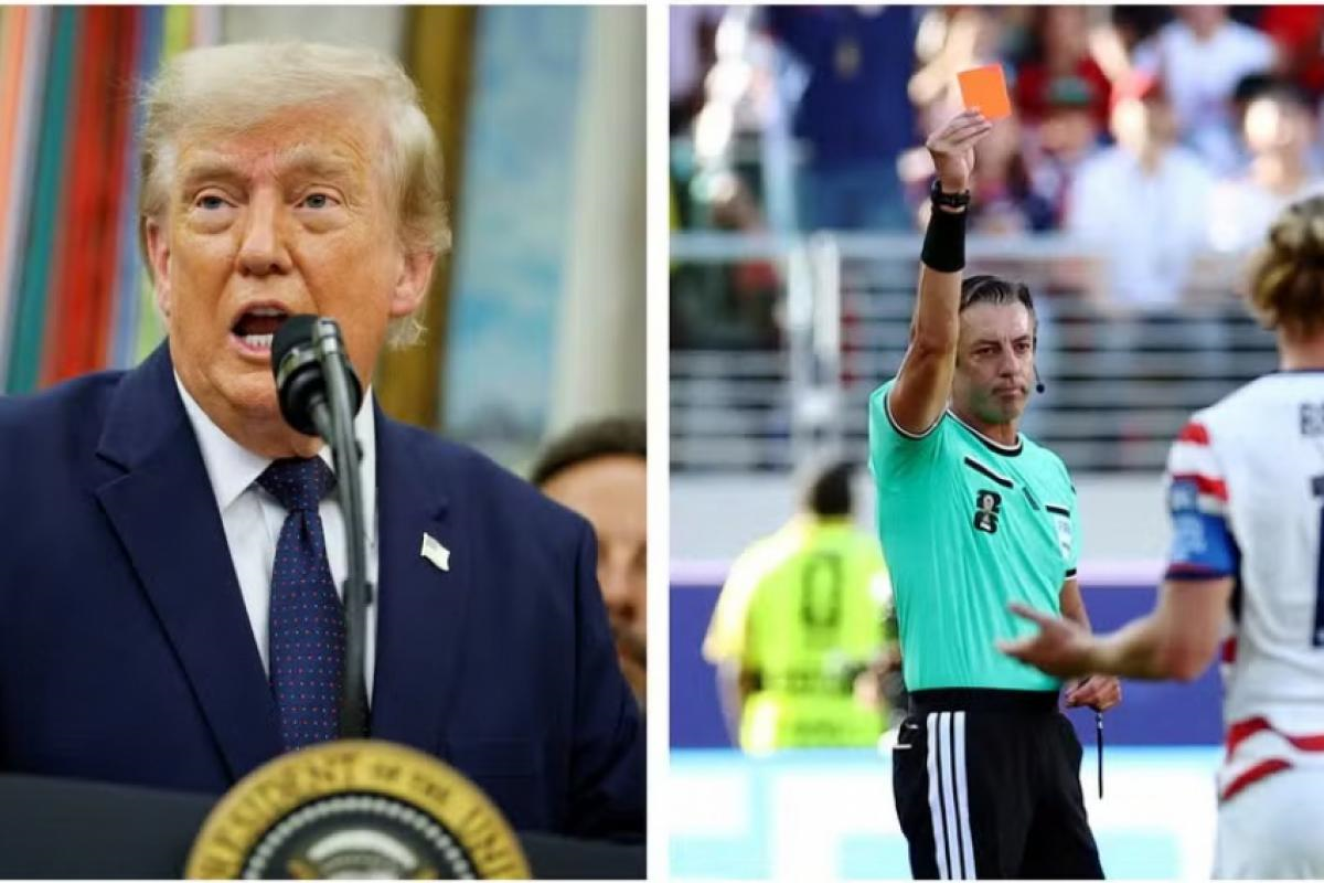 CBF defende árbitro Raphael Claus, chamado de suspeito por Trump
