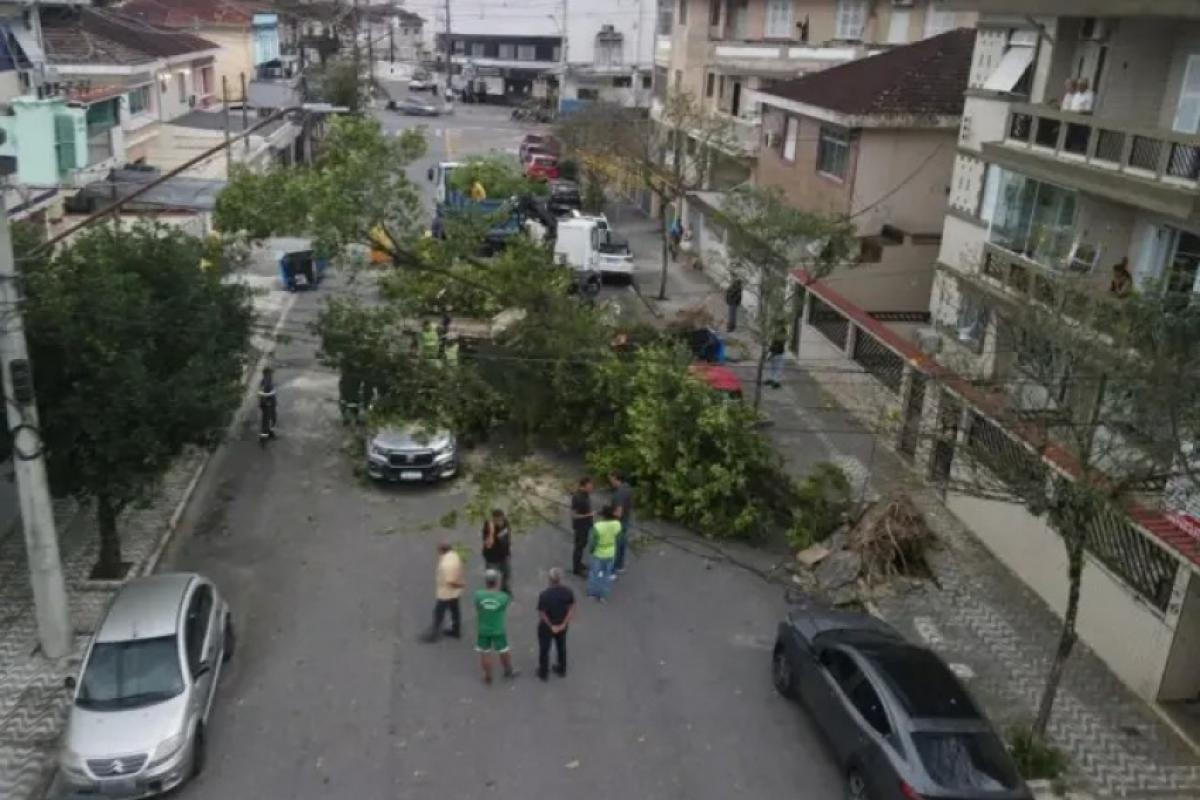 Entenda como foi formada a ventania que atingiu São Paulo e Rio