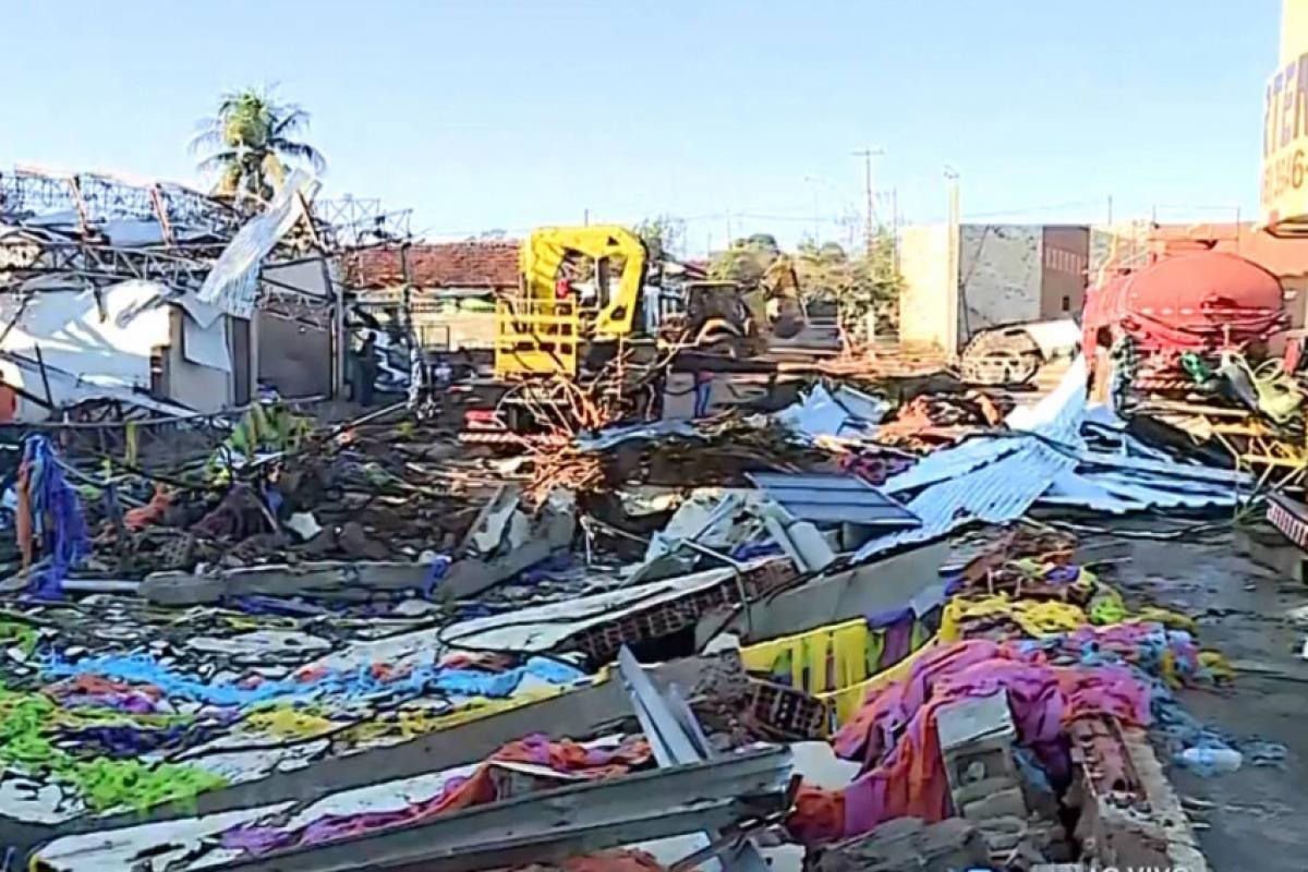 'Estou com 70% da cidade destruída', diz prefeito de Guariba