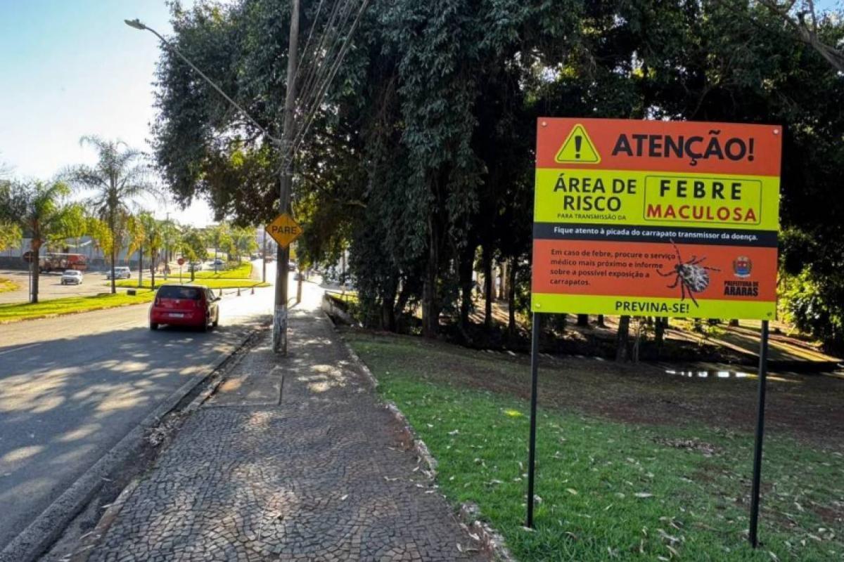 Febre maculosa mata 17 pessoas em São Paulo em 2026