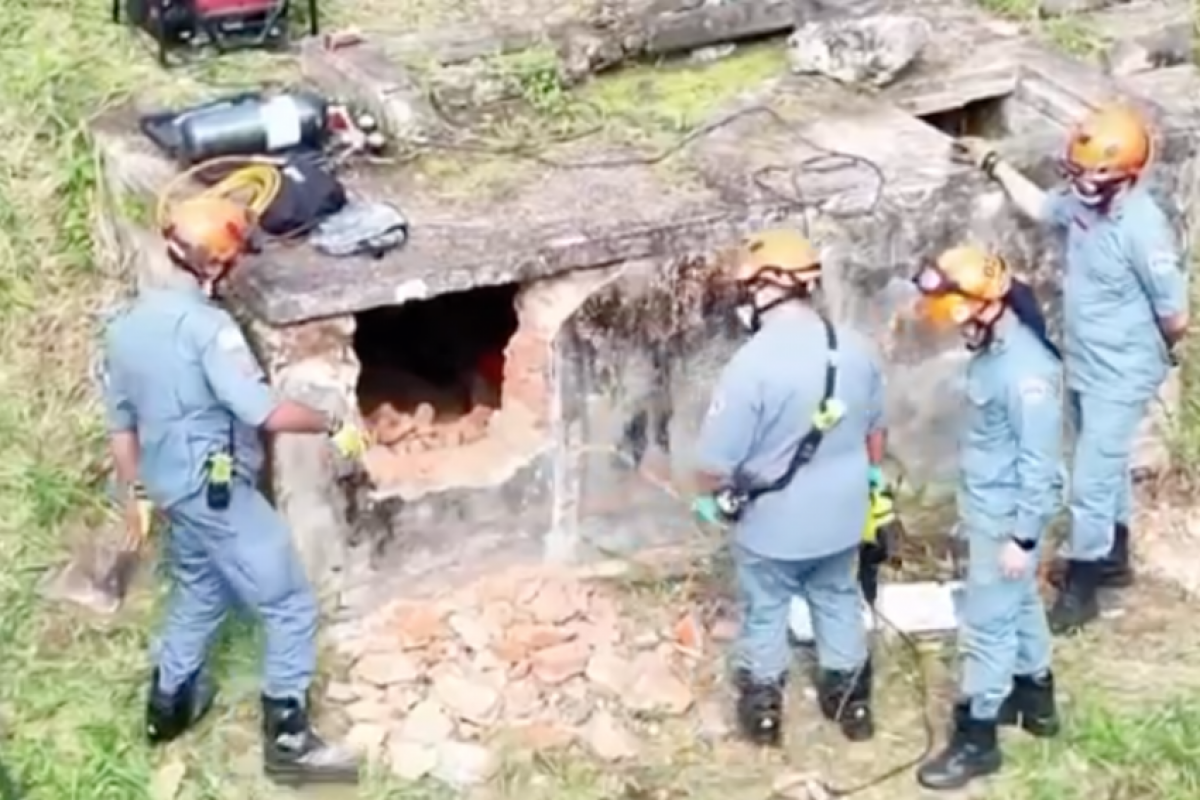 Mulher é encontrada morta em cisterna desativada; VÍDEO