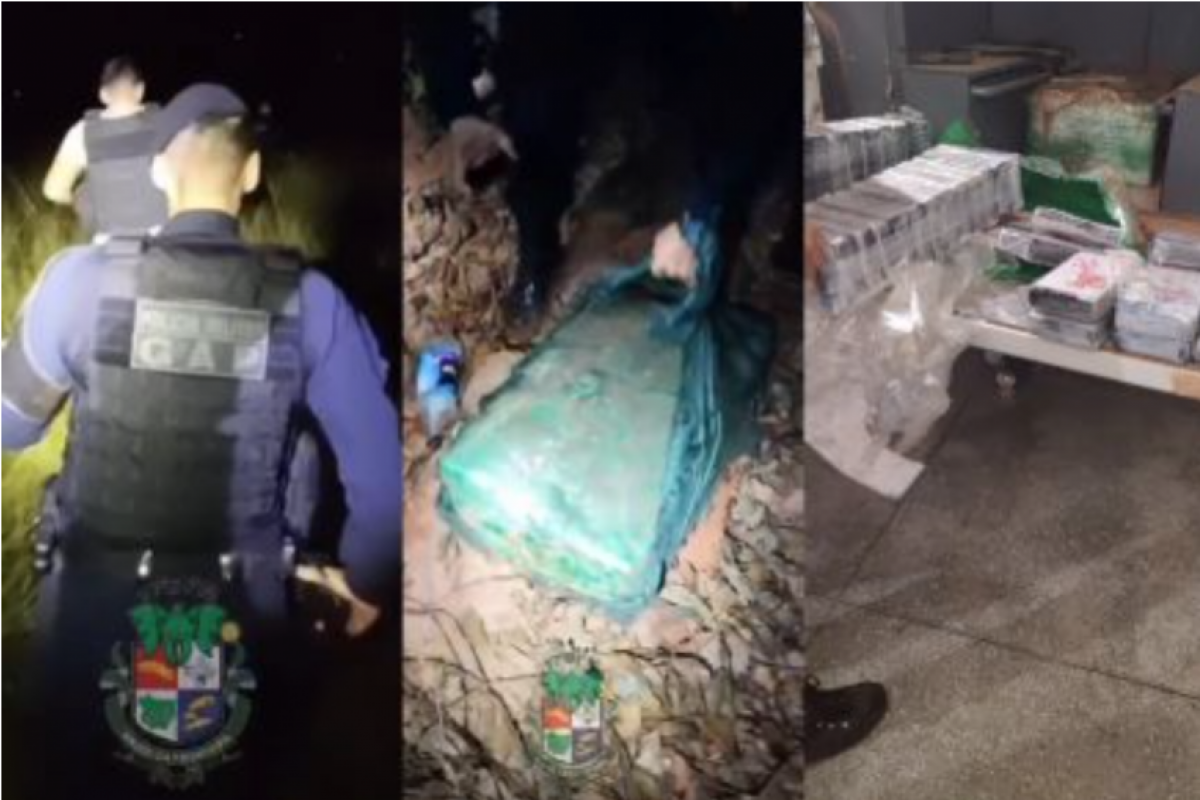 Polícia encontra avião caído com 2 corpos e carga de cocaína