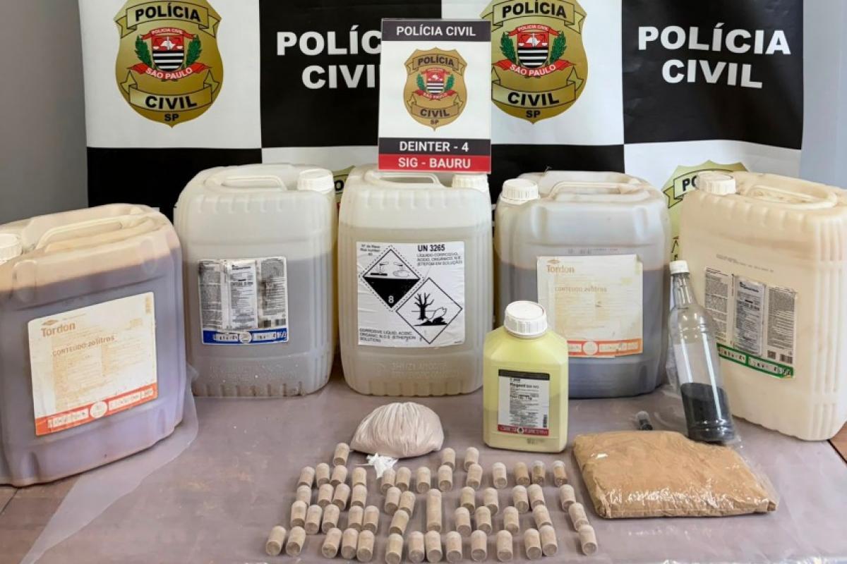 Polícia flagra veneno e agrotóxicos irregulares em loja de Bauru