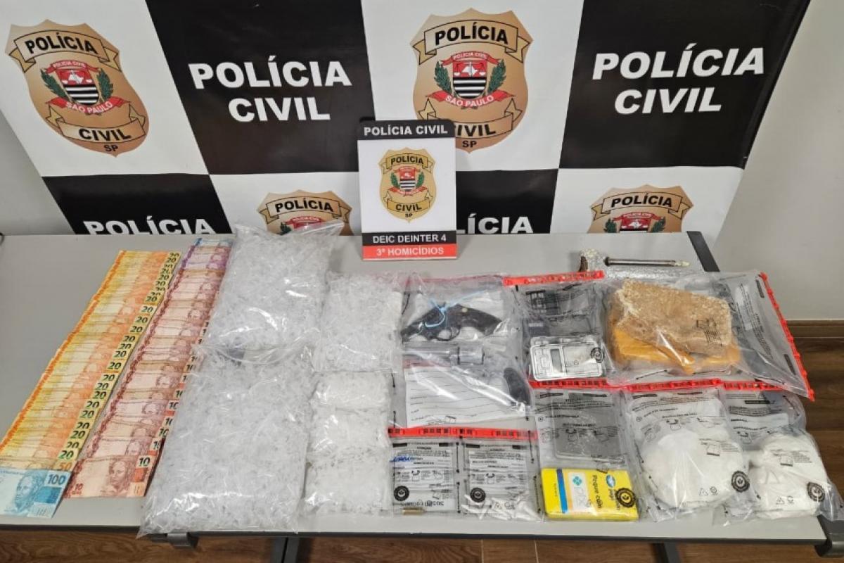 Suspeito de balear homem em Bauru mantinha laboratório de drogas