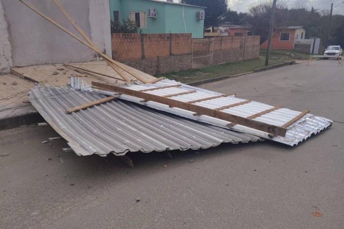 Ventos causam estragos em 18 cidades no Rio Grande do Sul