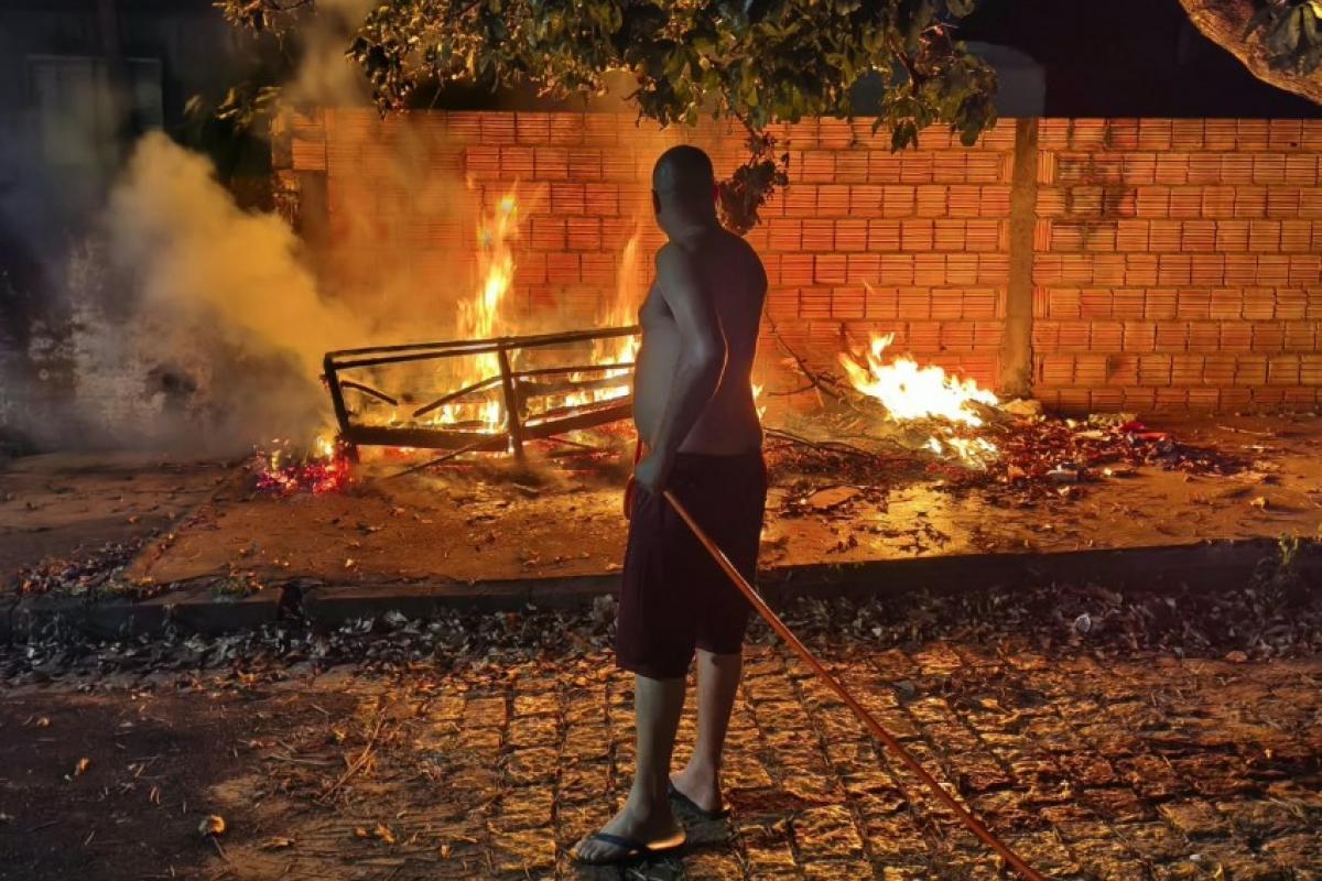 Ação humana: incêndios são flagrados em diversos pontos de Bauru