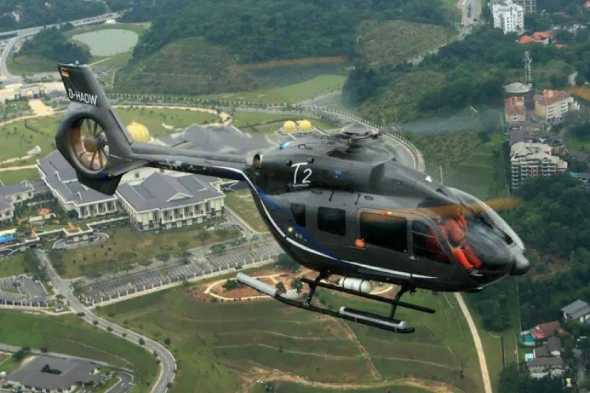 Airbus planeja produzir no Brasil o H145, igual ao do Neymar