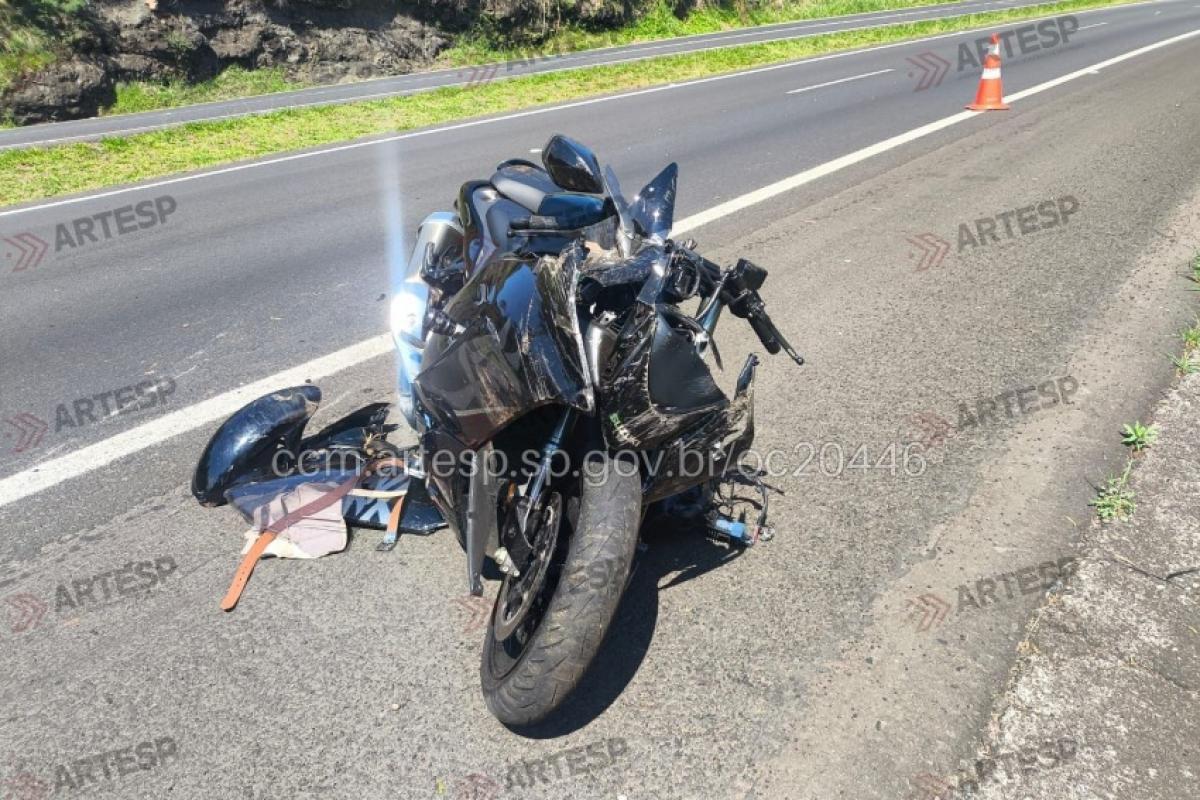 Jauense morre após perder controle de moto na Jaú-Brotas