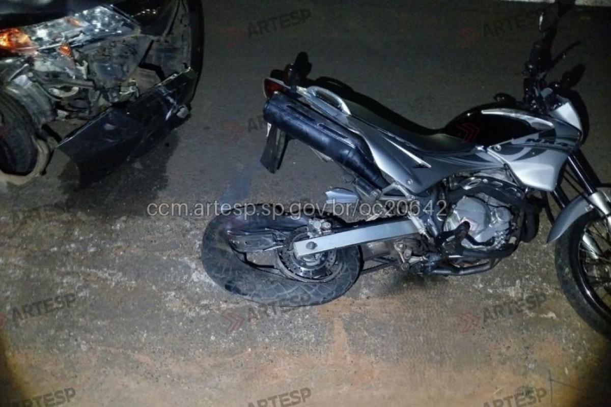 Motociclista morre e garupa fica ferido em acidente na região