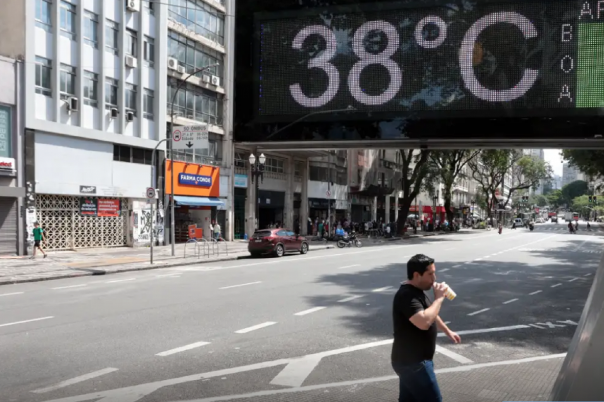 Onda de calor começa nesta 6ª com mais de 30º em SP