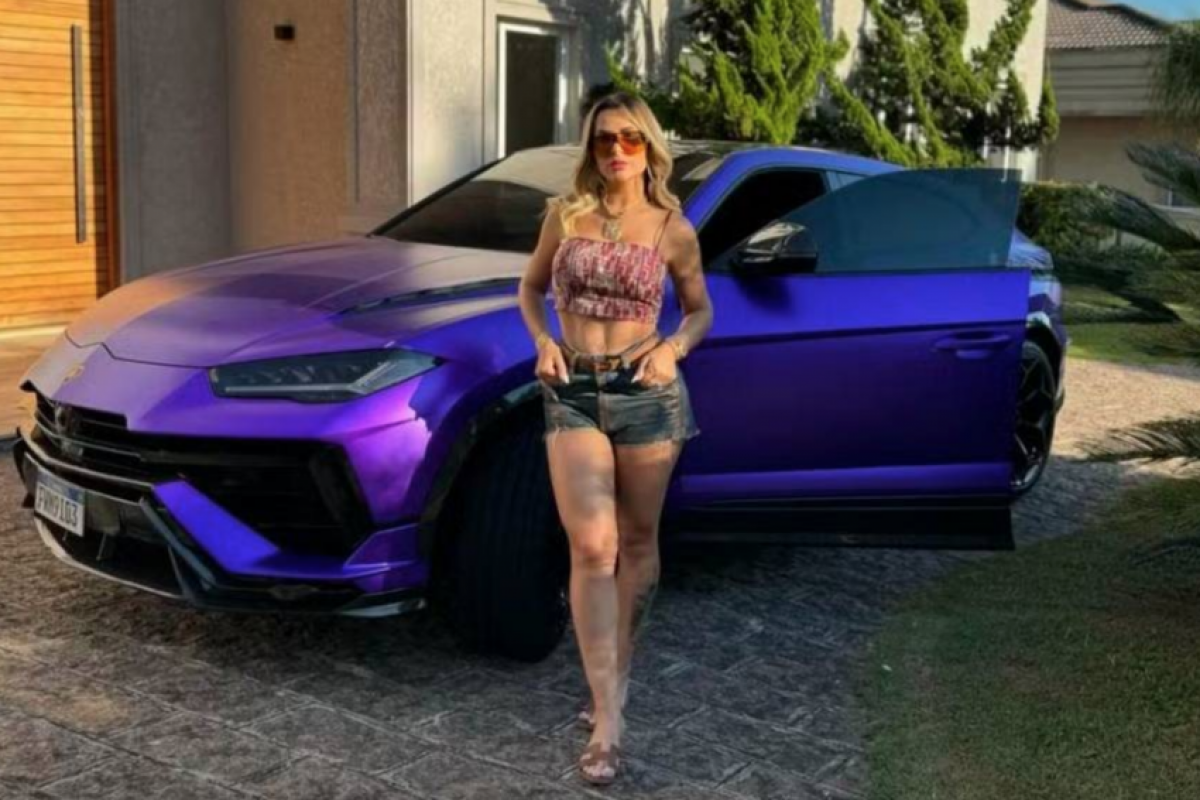 Polícia apreende Lamborghini ligado a Deolane