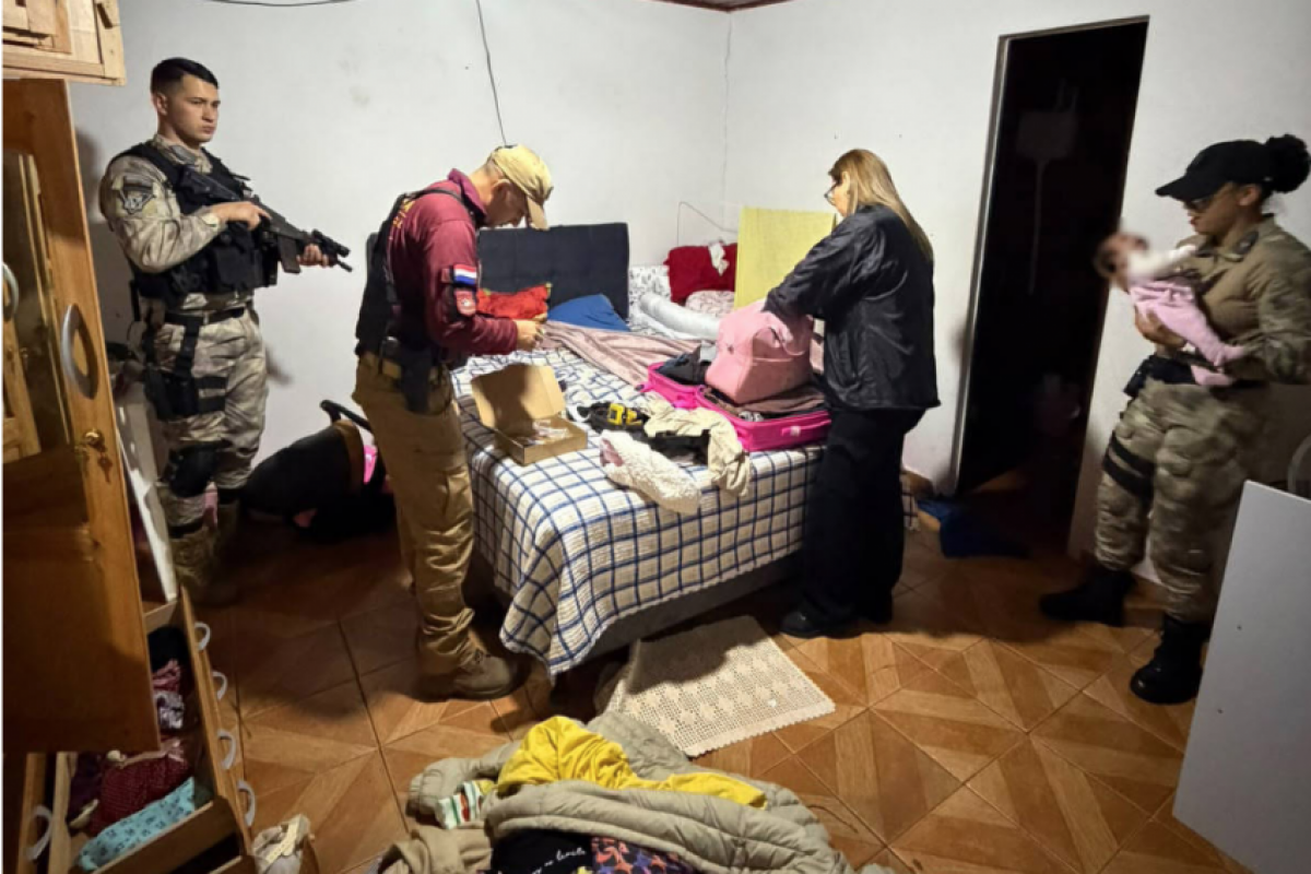 Recém-nascida sequestrada no MS é encontrada no Paraguai
