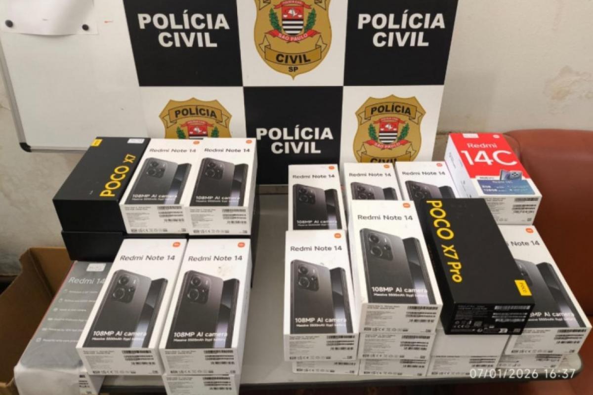12 são indiciados por desvio e venda de celulares doados à Etec
