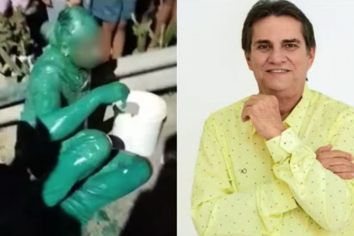Acidente mata vereador que dirigia bêbado e tinge homem de verde