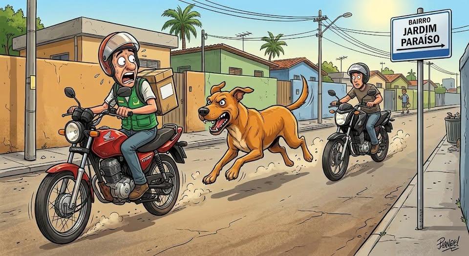 Ataques frequentes de cão solto no Jardim Paraíso assustam moradores e fazem nova vítima no fim de semana