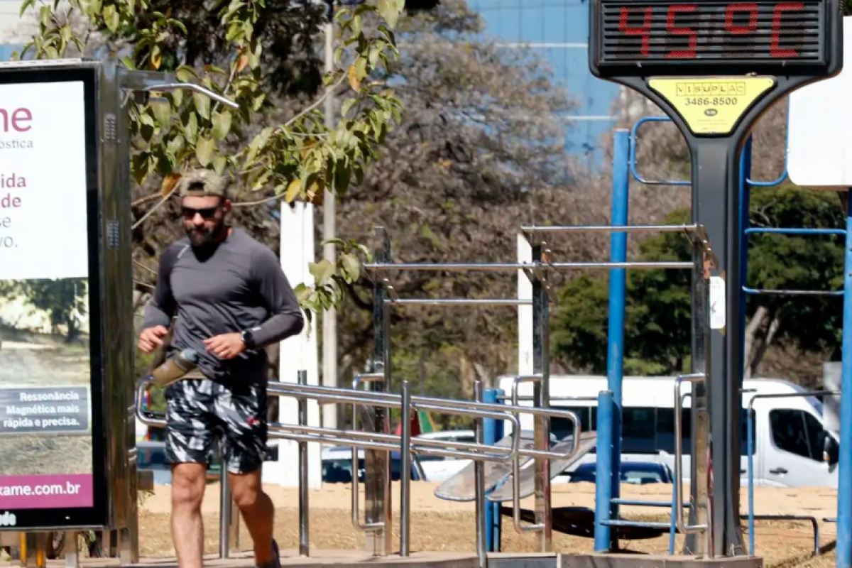 Brasil tem 9 estados com 40°C e alerta vermelho por calor intenso