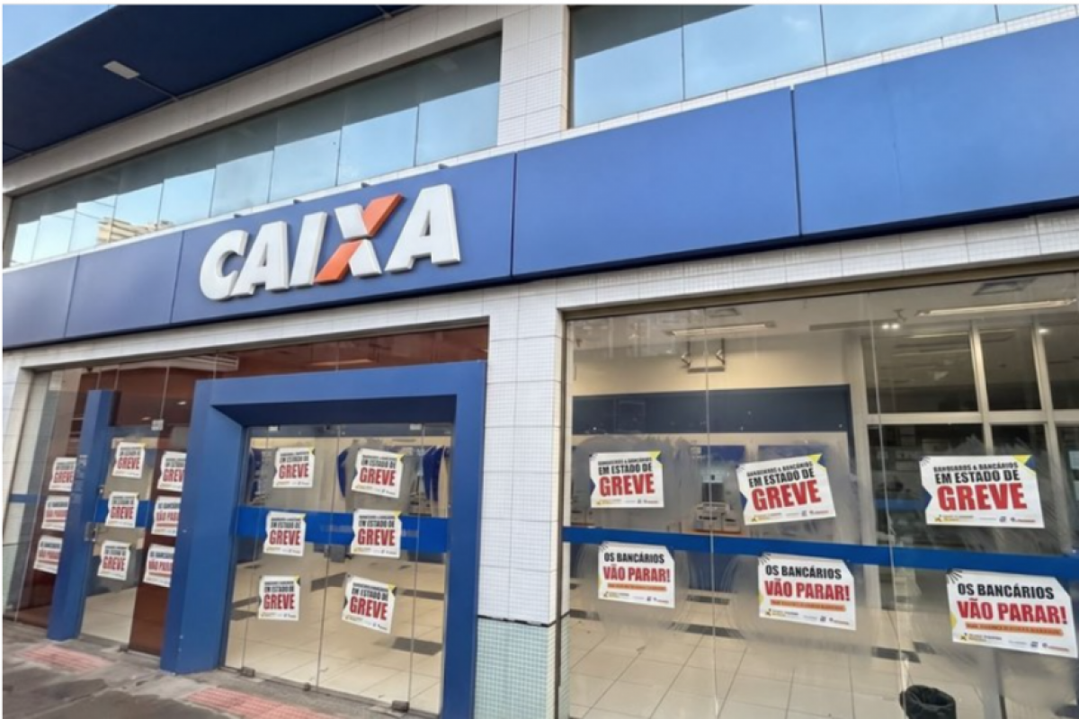 Caixa entra em greve nacional por tempo indeterminado nesta 5ª