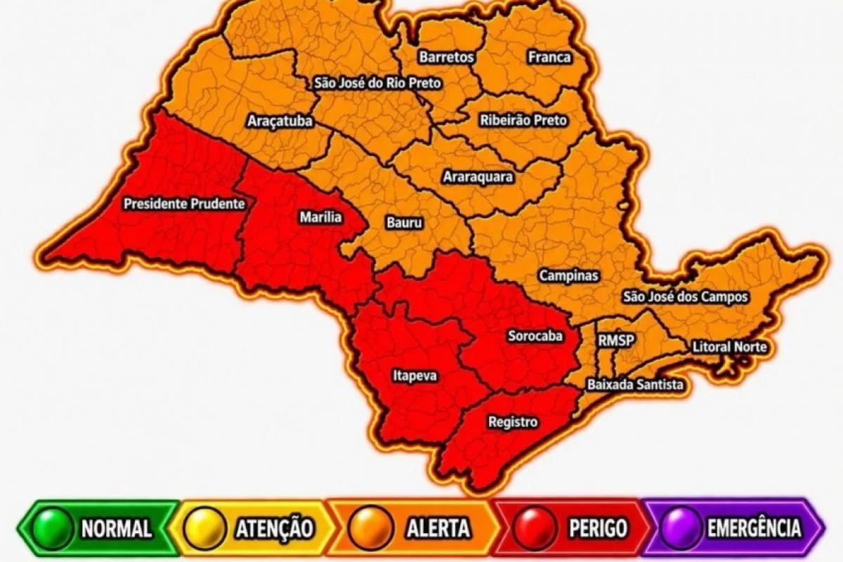 Defesa Civil emite alerta severo com condição para granizo hoje